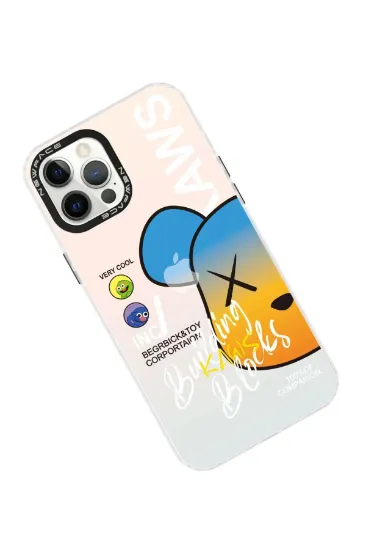 Newface iPhone 12 Pro Max Kılıf Estoril Desenli Kapak - Estoril - 6 resmi