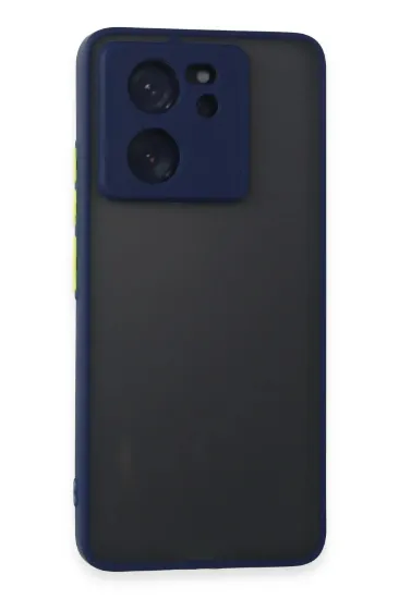 Newface Xiaomi Mi 13T Pro Kılıf Montreal Silikon Kapak - Lacivert resmi