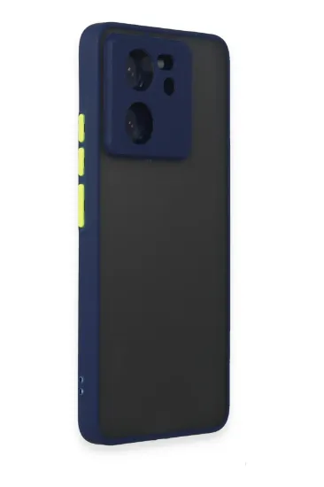 Newface Xiaomi Mi 13T Pro Kılıf Montreal Silikon Kapak - Lacivert resmi