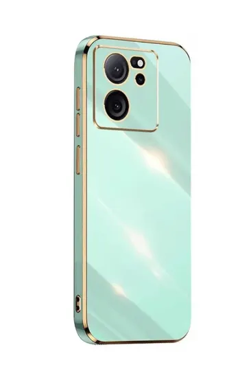 Newface Xiaomi Mi 13T Pro Kılıf Volet Silikon - Açık Yeşil resmi