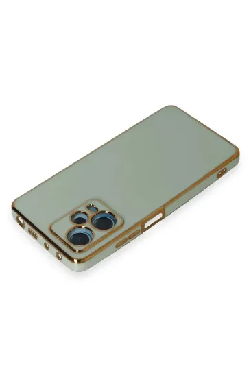 Newface Xiaomi Redmi Note 12 Pro Plus Kılıf Volet Silikon - Açık Yeşil resmi