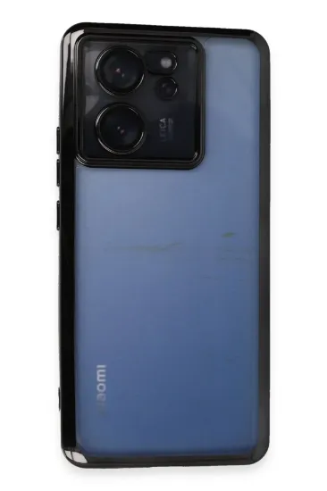 Newface Xiaomi Mi 13T Kılıf Razer Lensli Silikon - Siyah resmi