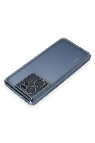 Newface Xiaomi Mi 13T Kılıf Razer Lensli Silikon - Açık Mavi resmi