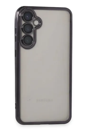 Newface Samsung Galaxy S23 FE Kılıf Razer Lensli Silikon - Mor resmi