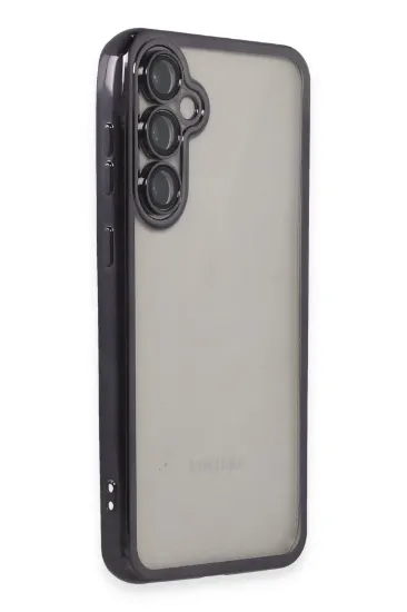 Newface Samsung Galaxy S23 FE Kılıf Razer Lensli Silikon - Mor resmi