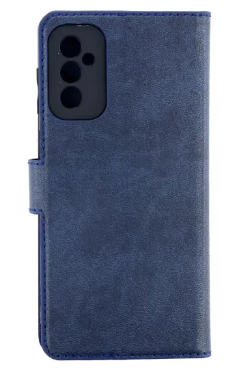 Newface Samsung Galaxy M52 5G Kılıf Trend S Plus Kapaklı Kılıf - Lacivert resmi