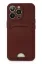 Newface iPhone 13 Pro Kılıf Kelvin Kartvizitli Silikon - Bordo resmi