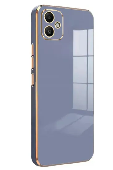 Newface Samsung Galaxy A05 Kılıf Volet Silikon - Mavi resmi