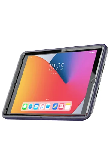 Newface iPad 10.2 (7.nesil) Kılıf Hand Strap Tablet Kılıfı - Lacivert resmi