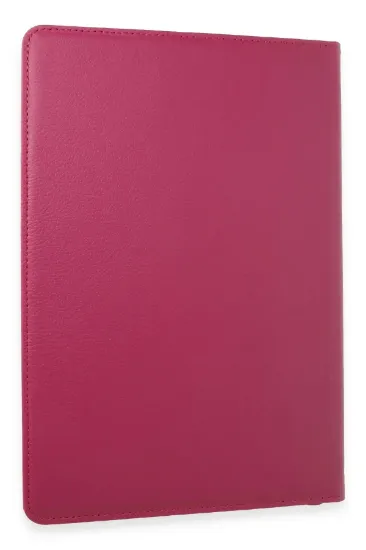 Newface Samsung Galaxy X610 Tab S9 FE Plus 12.4 Kılıf 360 Tablet Deri Kılıf - Pembe resmi