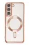 Newface Samsung Galaxy S22 Kılıf Kross Magneticsafe Kapak - Rose resmi