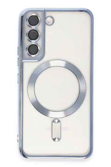Newface Samsung Galaxy S22 Kılıf Kross Magneticsafe Kapak - Sierra Blue resmi
