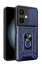 Newface Vivo Y27 Kılıf Pars Lens Yüzüklü Silikon - Lacivert resmi
