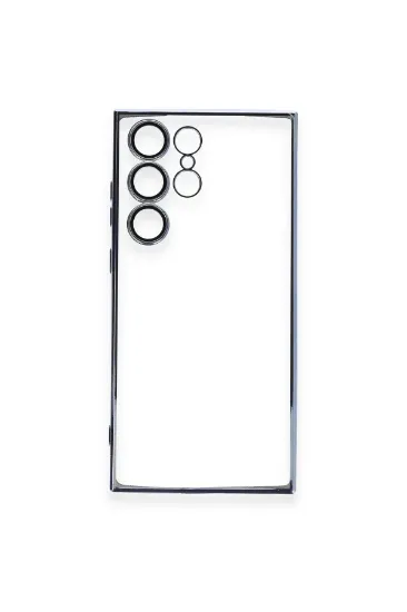 Newface Samsung Galaxy S24 Ultra Kılıf Razer Lensli Silikon - Gold resmi