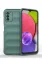 Newface Samsung Galaxy A03S Kılıf Optimum Silikon - Koyu Yeşil resmi