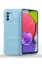 Newface Samsung Galaxy A03S Kılıf Optimum Silikon - Sky Blue resmi