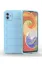 Newface Samsung Galaxy A04 Kılıf Optimum Silikon - Sky Blue resmi