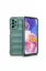Newface Samsung Galaxy A23 4G Kılıf Optimum Silikon - Koyu Yeşil resmi