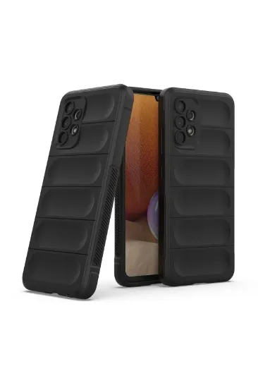 Newface Samsung Galaxy A32 Kılıf Optimum Silikon - Siyah resmi