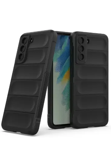 Newface Samsung Galaxy S21 Plus Kılıf Optimum Silikon - Siyah resmi