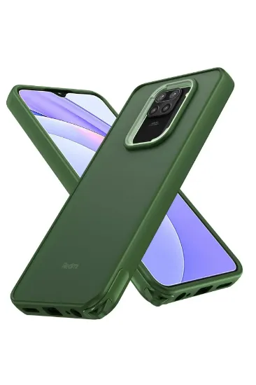 Newface Xiaomi Redmi Note 9 Kılıf Elegant Kapak - Yeşil resmi