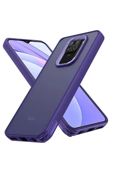 Newface Xiaomi Redmi Note 9 Kılıf Elegant Kapak - Derin Mor resmi