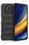 Newface Xiaomi Pocophone X3 Kılıf Optimum Silikon - Siyah resmi