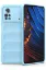 Newface Xiaomi Poco X4 Pro 5G Kılıf Optimum Silikon - Sky Blue resmi