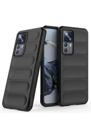 Newface Xiaomi Mi 12T Pro Kılıf Optimum Silikon - Siyah resmi