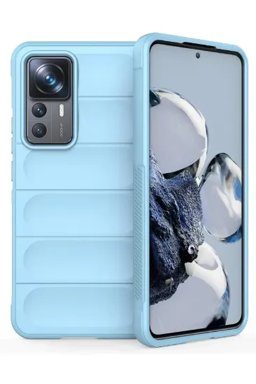 Newface Xiaomi Mi 12T Pro Kılıf Optimum Silikon - Sky Blue resmi