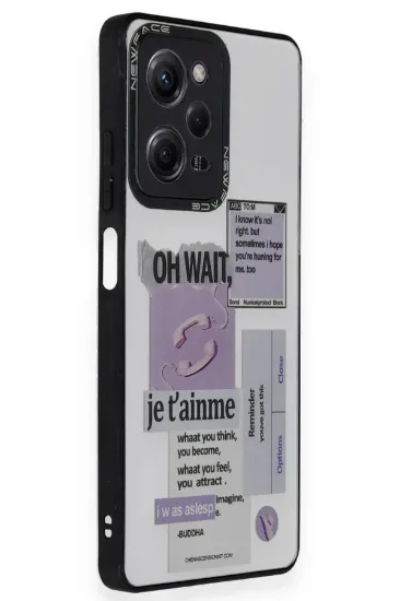 Newface Xiaomi Poco X5 Pro 5G Kılıf Mirror Desenli Kapak - Mirror - 4 resmi