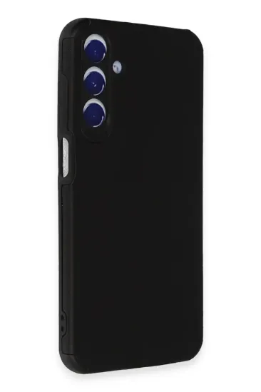 Newface Samsung Galaxy A35 5G Kılıf Loop Deri Silikon - Siyah resmi