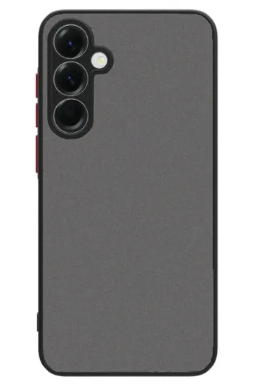 Newface Samsung Galaxy S25 Plus Kılıf Montreal Silikon Kapak - Siyah resmi