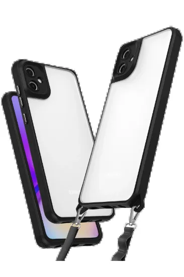 Newface Samsung Galaxy A06 Kılıf Penta Silikon Kılıf - Siyah resmi