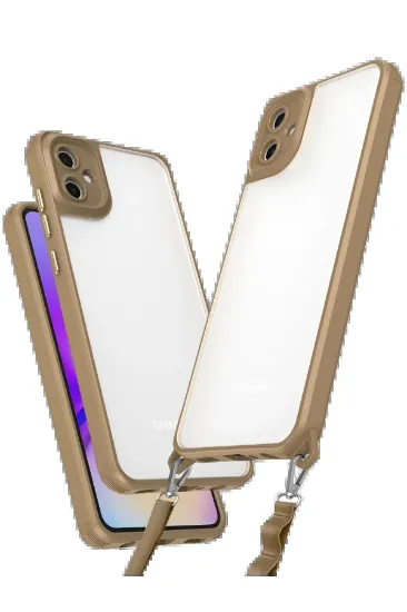 Newface Samsung Galaxy A06 Kılıf Penta Silikon Kılıf - Çöl Titanyum resmi
