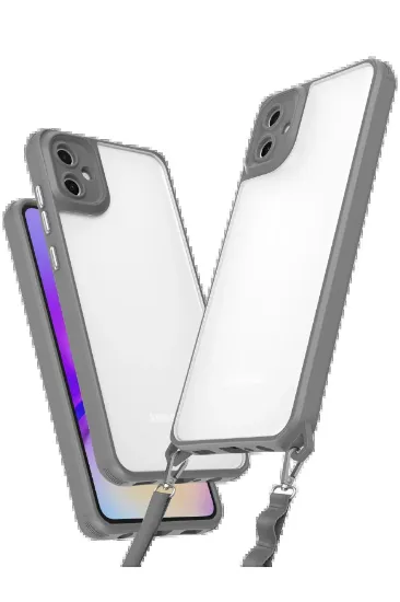 Newface Samsung Galaxy A06 Kılıf Penta Silikon Kılıf - Titan Gri resmi