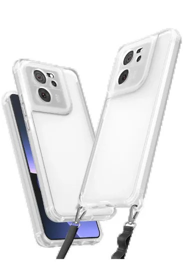 Newface Xiaomi Mi 13T Pro Kılıf Penta Silikon Kılıf - Şeffaf resmi