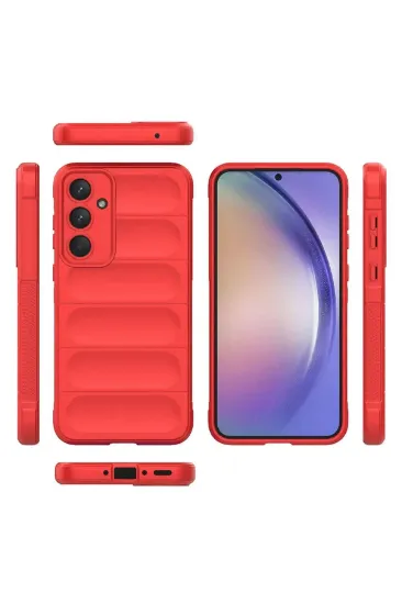 Newface Samsung Galaxy A26 Kılıf Optimum Silikon - Kırmızı resmi