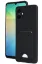 Newface Samsung Galaxy A06 Kılıf Kelvin Kartvizitli Silikon - Siyah resmi