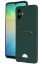 Newface Samsung Galaxy A06 Kılıf Kelvin Kartvizitli Silikon - Koyu Yeşil resmi