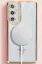 Newface Samsung Galaxy S25 Kılıf Joke Simli Magneticsafe Kılıf - Pembe resmi