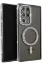 Newface Samsung Galaxy S25 Ultra Kılıf Joke Simli Magneticsafe Kılıf - Siyah resmi
