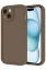 Newface iPhone 14 Kılıf Viera Silikon - Kahverengi resmi