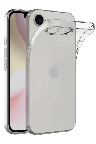 Newface iPhone 16E Kılıf Lüx Şeffaf Silikon resmi