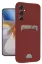 Newface Samsung Galaxy A16 5G Kılıf Kelvin Kartvizitli Silikon - Bordo resmi