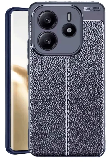 Newface Xiaomi Redmi Note 14 4G Kılıf Auto Focus Kapak - Lacivert resmi