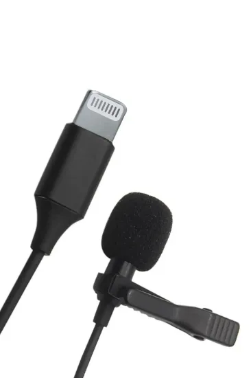 Newface Lightning 2 Metre Double Mikrofon - Siyah resmi