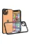 Newface iPhone 13 Mini Kılıf Miami Şeffaf Silikon - Siyah resmi
