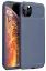 Newface iPhone 11 Pro Max Kılıf Auto Focus Karbon Kapak - Lacivert resmi
