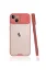 Newface iPhone 13 Mini Kılıf Platin Kamera Koruma Silikon - Pembe resmi